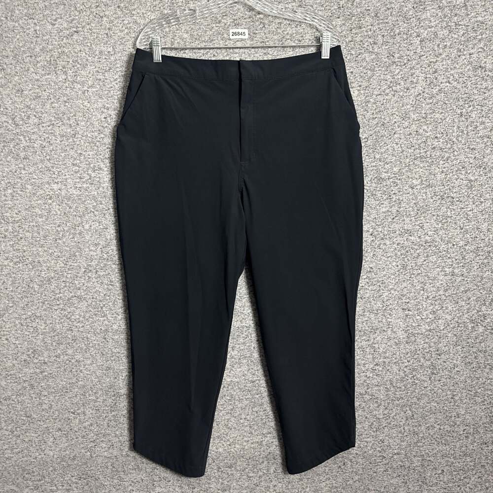 Tommy Bahama Women's Size XL Black Performance Stretch Ankle Golf Pants